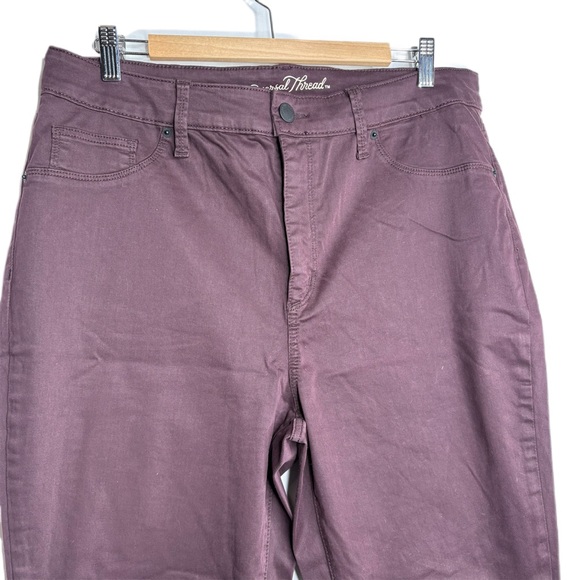 Universal Thread Maroon High Rise Jegging - Picture 3 of 11